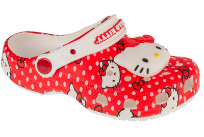 Shapka Crocs Classic Hello Kitty Red Clog K Jr, për fëmijë, e kuqe