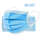 Maskë mbrojtëse respiratore Enero CE-01, 3 shtresa, 50 copë në kuti, blu