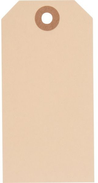 Etiketa dhurate Antalis Manila, 60x120mm, A5, 1000 copë, ngjyrë natyrale