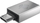 Adapter USB CHERRY USB A në USB C, trup alumini, gri