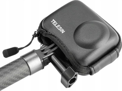 Mbulesë mbrojtëse Telesin OA-BAG-002 për DJI Osmo Action 3, eco-leather, e zezë