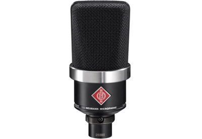 Mikrofon kondensator Neumann 008657, diafragmë e madhe, me shockmount, i zi