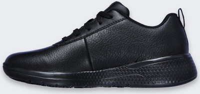 Këpucë pune Skechers Marsing Gmina, Relaxed Fit, Memory Foam, ngjyrë e zezë