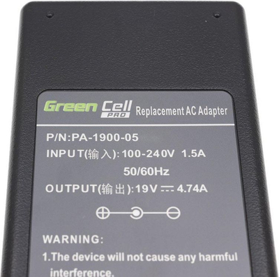 Karikues për laptop Green Cell AD02-P