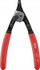 Pinca për unaza sigurie Milwaukee 4932492495, 179mm, kënd 90°, të kuqe