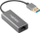 Kartë rrjeti Natec Cricket NNC-1924, USB 3.1, RJ45 Gigabit, gri