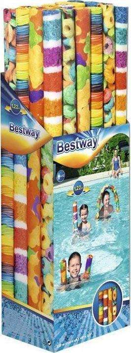 Lodër notuese H2OGO Sugarcoated Noodle, shkumë notuese, për fëmijë 6–12 vjeç, shumengjyrëshe