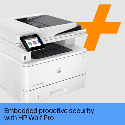 Printer HP LaserJet Pro MFP 4102fdn, bardh e zi, laser, 40 ppm