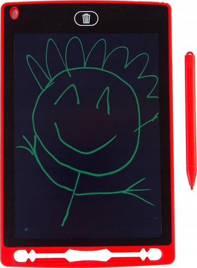 Tablet grafik LCD pa markë, 8.5", me stylus, i kuq
