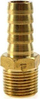 Lidhës bronzi për zorrë, 1/2" në 12mm, ngjyrë bronzi