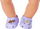 Këpucë për kukulla BABY Born Shoes with Pins, për kukulla 43cm, me pins dekorativë, ngjyra të ndryshme