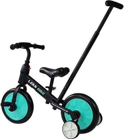Трицикл Lean TRIKE 3in1, велосипед без педали, прилагодливо седиште, портокалов