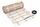 Set tapet ngrohës Thermoval Heating Mat 5m², termostat TVT 31 WiFi, i bardhë