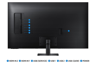 Monitor Samsung 43DM702, 43", 4K Ultra HD, VA, i zi