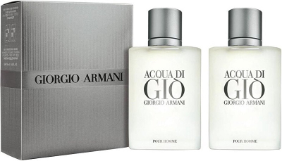Set për trup Giorgio Armani Acqua Di Gio Pour Homme, Eau de Toilette 30 ml + Eau de Toilette 30 ml