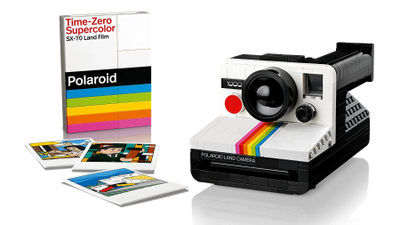 Set LEGO Ideas Polaroid OneStep SX 70 Camera 21345, model koleksionues, 516 pjesë, shumëngjyrësh
