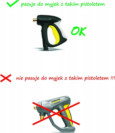 Grykë presioni Kärcher Dirt Blaster 050, pjesa 4.767-118.0, e zezë