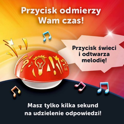 Loje shoqërore Trefl Vabang, me buton dhe drita, shumë lojtarë, shumëngjyrëshe