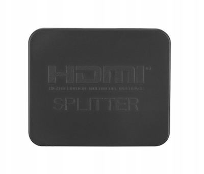 Ndarës video HDMI Lanberg, 2x HDMI, 4K, me USB C, i zi