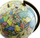 Glob dekorativ Woyda Globe 220 Paths of Explorers, edukativ, shumëngjyrësh