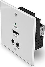 Предавател AV Lindy 38348, HDBaseT, 4K UHD, бел