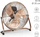 Ventilator për dysheme Trotec TVM 13, 35 cm, 44 W, bronx
