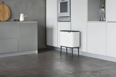 Shportë mbeturinash Brabantia, 36 l, e bardhë