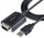 Adapter USB në Serial StarTech.com, 1m, DB9 RS232, i zi