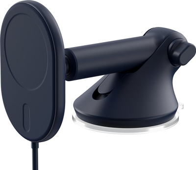 Mbajtëse magnetike për makinë iOttie Velox MagSafe, montim në pult dhe xham, karikim wireless, e zezë