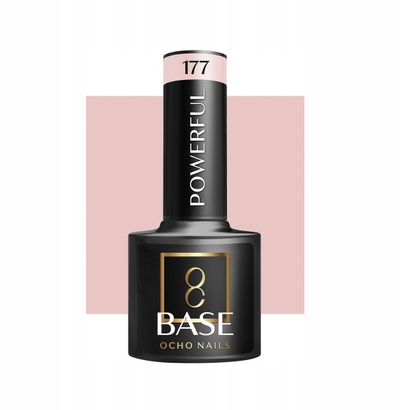 Bazë xheli për thonj Ocho Nails Hybrid Base Powerful 177, 5g, transparente