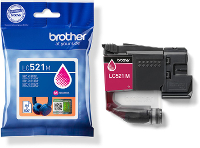 Patron boje Brother LC521M, magenta, origjinal