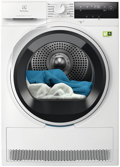 Сушара за алишта Electrolux EW7D394UCE, 9kg, класа 7, бела