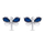 Vathё Brilio Silver Dragonflies EA716W