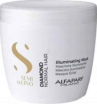 Maskë flokësh Alfaparf Semi Di Lino Diamond, për flokë normalë, 500ml