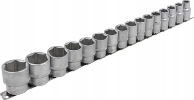 Set çelësash goditës Rockforce RF-4161-5, 16 copë, 1/2", 6-këndor