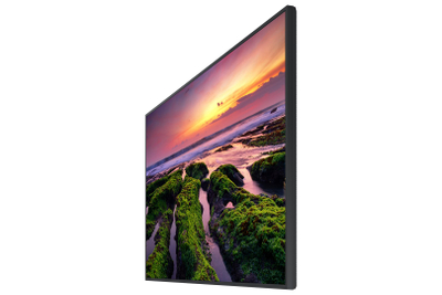 Професионален екран Samsung QB75B, 75\", 4K, Wi‑Fi, црн