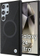 Kllëf telefoni BMW Leather Textured Circle, Galaxy S24 Ultra, hardcase, i zi