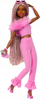 Kukull Barbie Deluxe Style Fur Soft Pink Jumpsuit, me jumpsuit rozë, për fëmijë