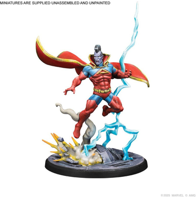 Zgjerim loje tavoline Asmodee Marvel Crisis Protocol War of Kings, personazh Gladiator, pako me karta krize, shumëngjyrëshe