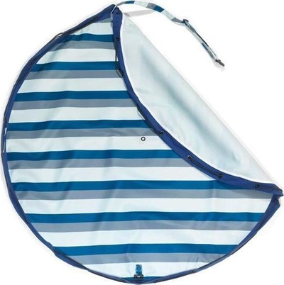 Çantë lodrash Play&amp;Go Outdoor, 2 në 1 tapet loje, me vija blu