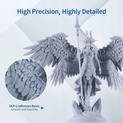 Rrëshirë 3D Anycubic DLP Craftsman, 1L, UV 365–405nm, gri