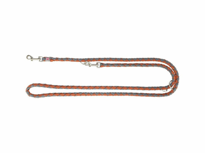Litar qeni Trixie Cavo Extended, 1.8 cm, 2 m, ngjyrë ndryshk edhe grafit