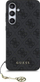 Kapak telefoni Guess GUHCS24FEGF4GGR, Samsung Galaxy S24 FE, koleksion 4G Charms, gri