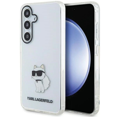 Mbulesë telefoni Karl Lagerfeld KLHCS24MHNCHTCT, Samsung Galaxy S24 Plus, e tejdukshme, Choupette