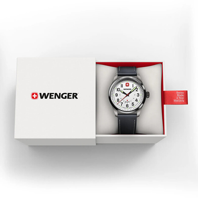 Orë dore për meshkuj Wenger Terragraph 01.0541.126, e zezë