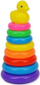 Lodër edukative Pegaz Toys Pyramid, formë piramide, shumëngjyrëshe