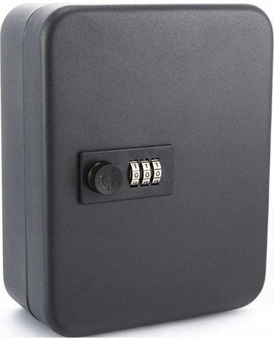 Kasafortë çelësash Tracer Key Locker 47646, 20 çelësa, bravë me kombinim, e zezë