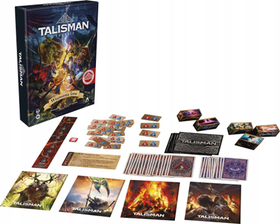 Lojë tavoline zgjerim Talisman Magic and Sword Alliances Call of Fate, 5th Edition, 2 6 lojtarë