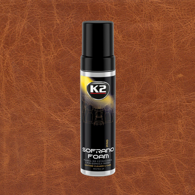 K2 SOFRANO FOAM PRO 200ml Leather cleansing and care foam