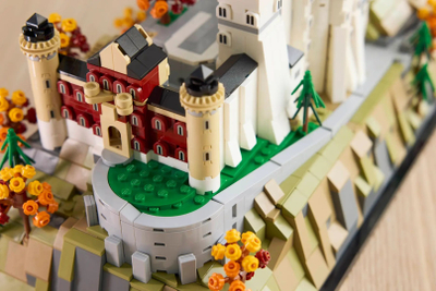 Set ndërtimi LEGO Architecture 21063 Neuschwanstein Castle, 3000 pjesë, për të rritur, shumëngjyrësh